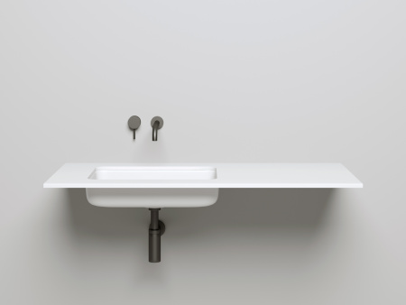 Раковина из искусственного камня S-Stone Salini MAREA 1802209MF 50х40 встраиваемая цвет мультиколор